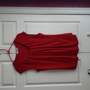 JONES studio red blouse